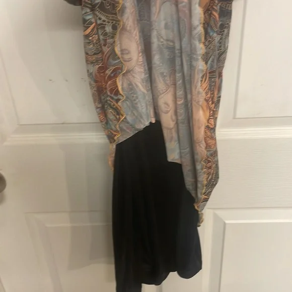 Shrub Sun Boho Hippie Spaghetti Strap Dress-Large - Picture 7 of 8